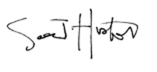 Saer Huston Signature
